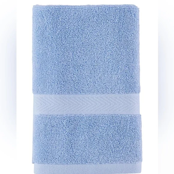 4 / Tommy Hilfiger Modern American Blue Mist Hand towel & washcloths