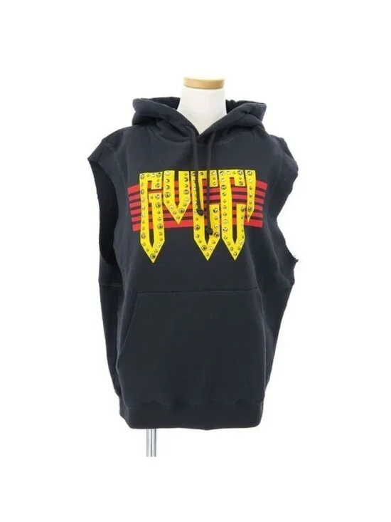 Gucci Sleeveless Hoodie Cotton XS