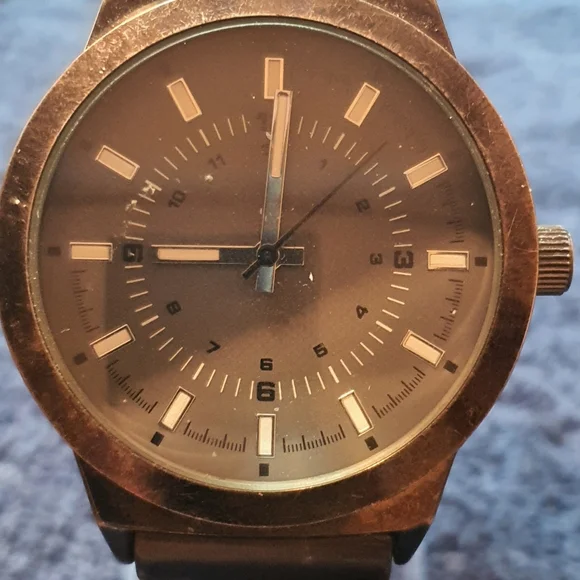 10/$20 FMDPU118 Gunmetal/Gray Stainless Steel Men's Watch