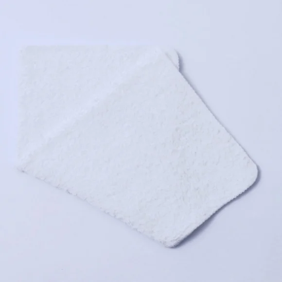 Mainstays cotton washcloths 12-Pack true bright in white color