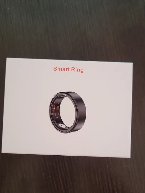 Black Smart Ring Wearable - Smart Ring