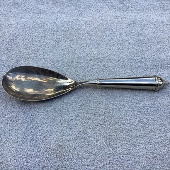 Towle Silversmiths Salad Spoon 11 Inch Silver Vintage Classic Serving Spoon
