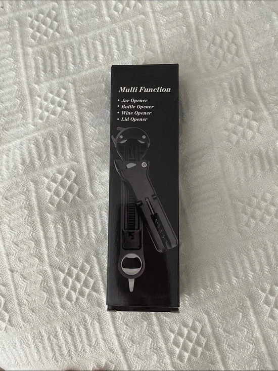 🖤5/$25 Multi-Function Black Jar & Bottle Opener