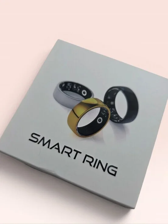 Smart Ring. Wearable Fitness & Notification Ring. Size 10. Black