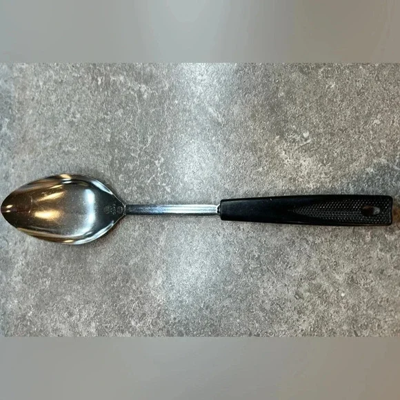 Vintage Ekco Stainless Steel Serving Spoon Made In USA Great Condition See Note