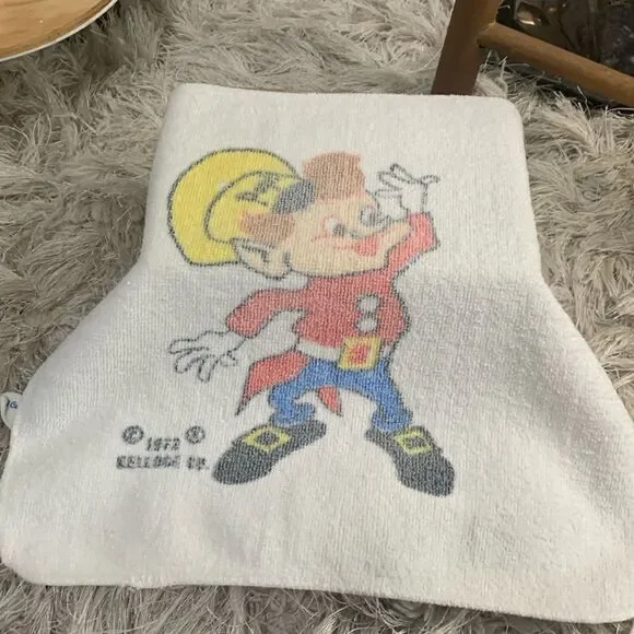 Kellogg’s Rice Krispies Pop Washcloth Vintage