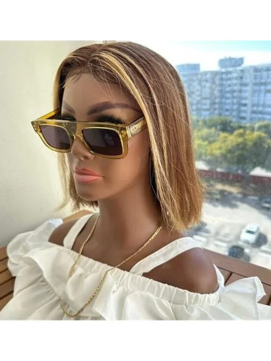 New - GUCCI EYEWEAR GG1085S SUNGLASSES Yellow & Grey