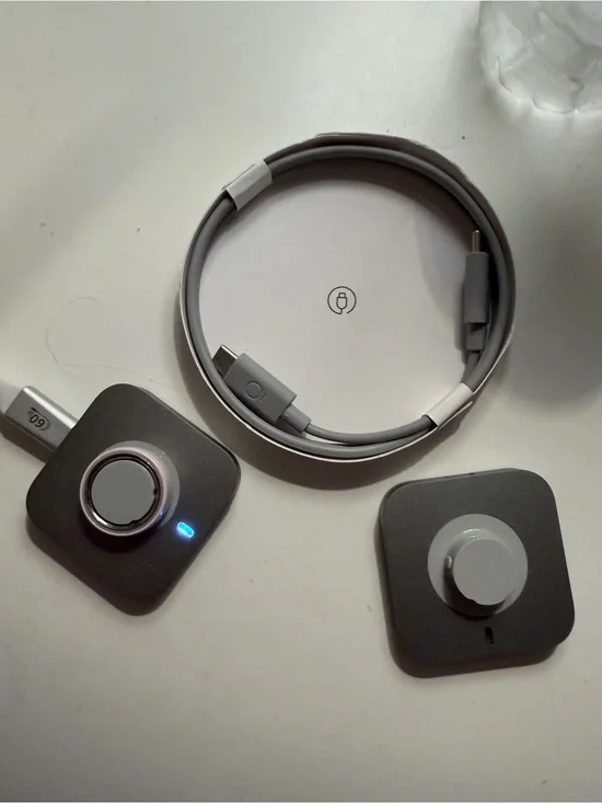 Oura Ring 4 ceramic in petal size 8