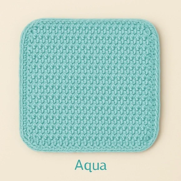Crochet Washcloth - Handmade Cotton Cloth for Everyday Use