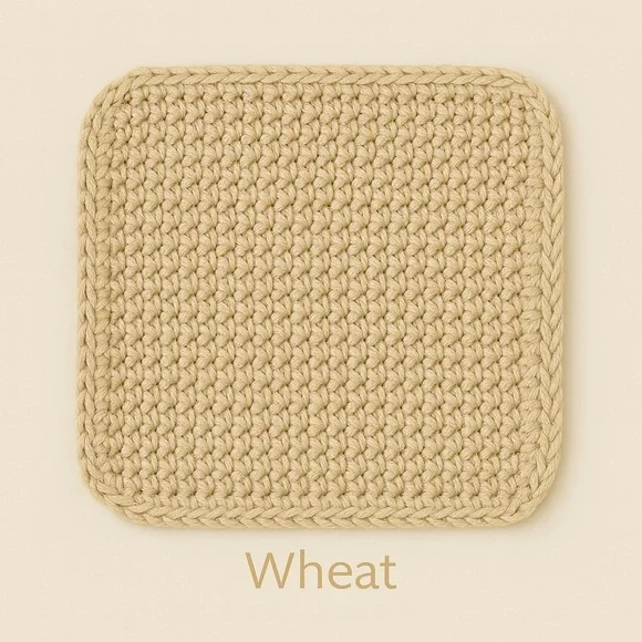 Crochet Washcloth - Handmade Cotton Cloth for Everyday Use
