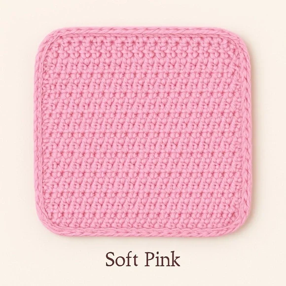 Crochet Washcloth - Handmade Cotton Cloth for Everyday Use