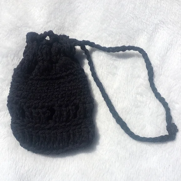 Loopy top handmade soap saver 100% cotton, crocheted