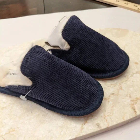 J. Crew Kids' Sherpa-lined Scuff Slippers NWOT