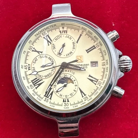 Steinhausen Automatic Triple Date Chronograph TW‎ 381S -12-0038 Wristwatch