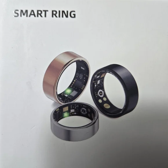 Smart Ring Silver Size 12 Wireless Health & Notification Ring NWT