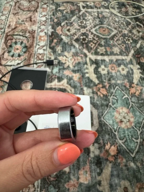 Oura Ring Gen 3 Silver Size 9