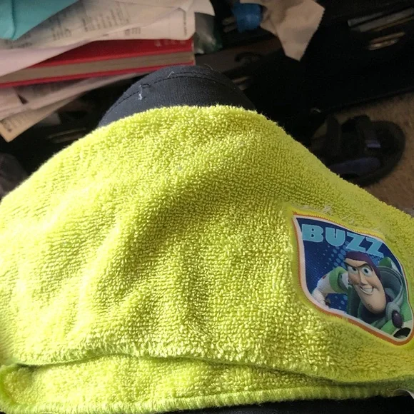 Buzz Lightyear Green washcloth