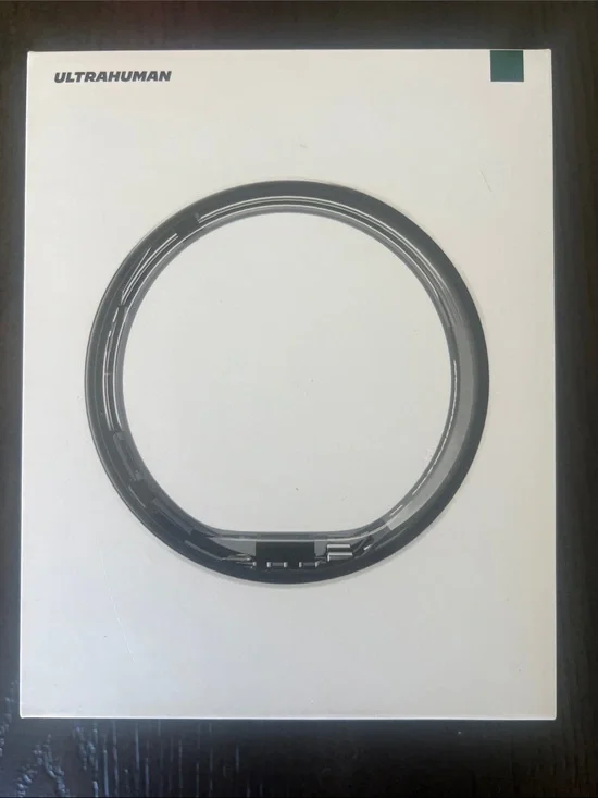 UltraHuman Ring Air - Brand New in Box! Air Gold Smart Ring Size 9
