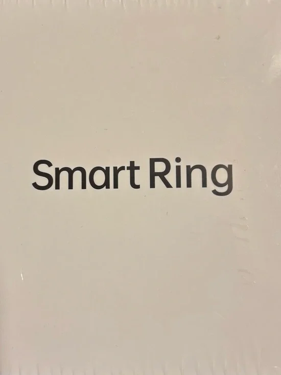 Smart Ring Technology at your fingertips! Silver Size 9 Brand New!