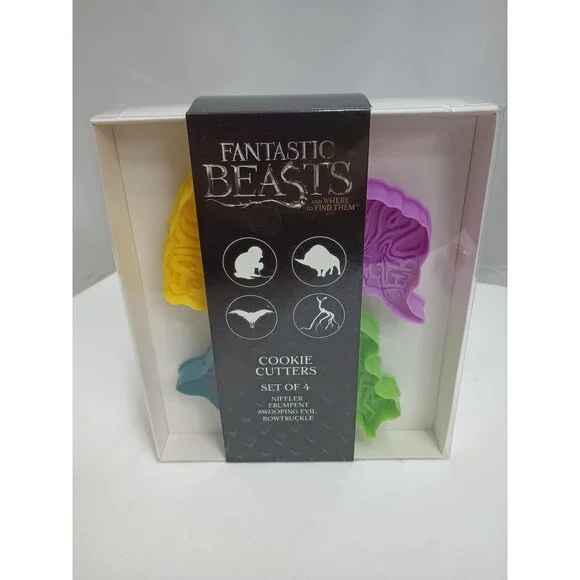Loot Crate Wizarding World Fantastic Beasts Cookie Cutters set of 4, Niffler