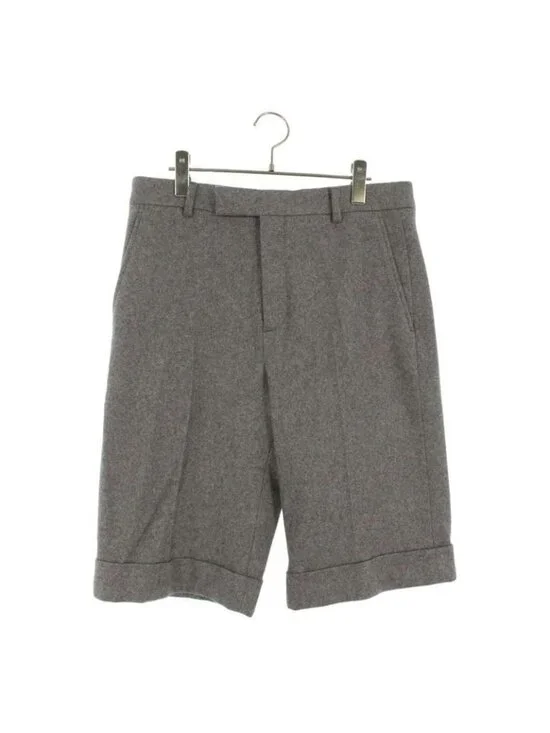 Gucci zak 73 Cashmere Blend Wool Shorts Men 48