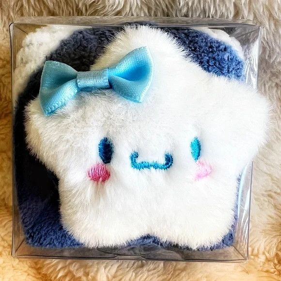 Cinnamonroll Sanrio Star Plush Wash Cloth Towel NIP