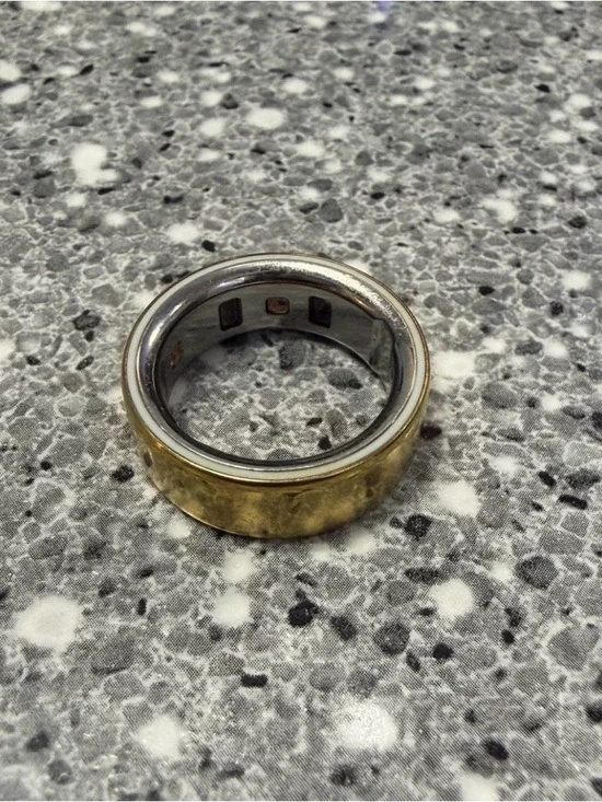 Oura Two-Tone Gold and Silver Smart Ring
