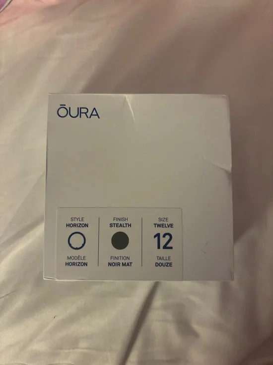 Oura Stealth Horizon Ring - Black