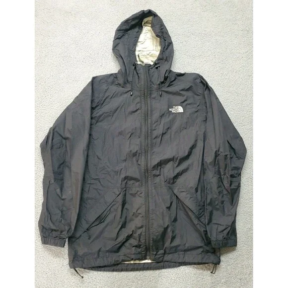 The North Face Black Windbreaker Jacket Men's Size M