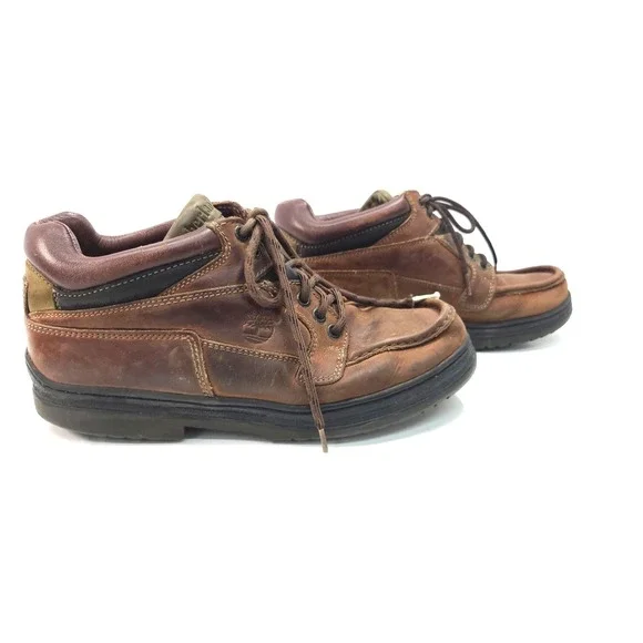 Timberland Men's‎ Waterproof Chukka Gore Tex Brown Leather Boots 37042 Sz 9.5M