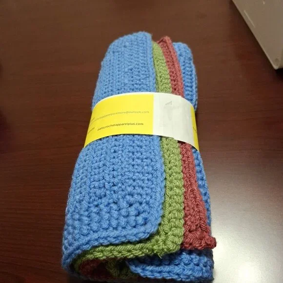 WASHCLOTH SET (3-pacK )
