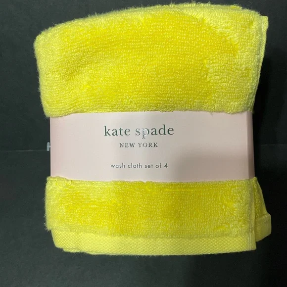 Kate Spade wash cloth set, NWT