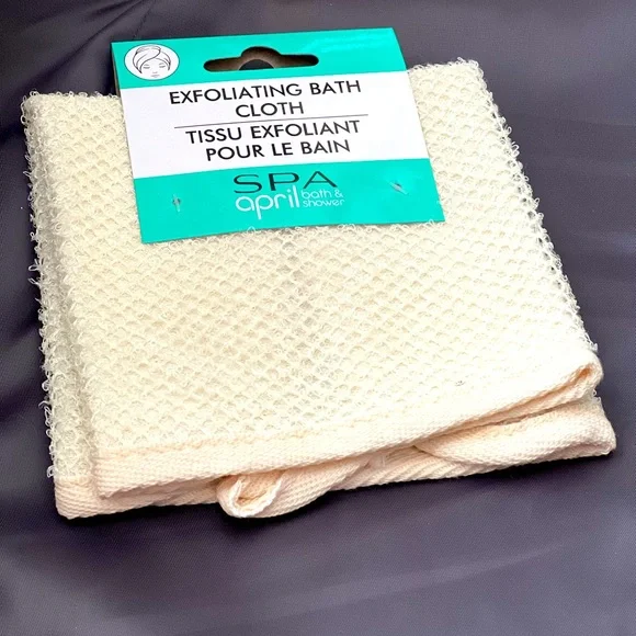 2x 10 Body Exfoliating bath cloths
