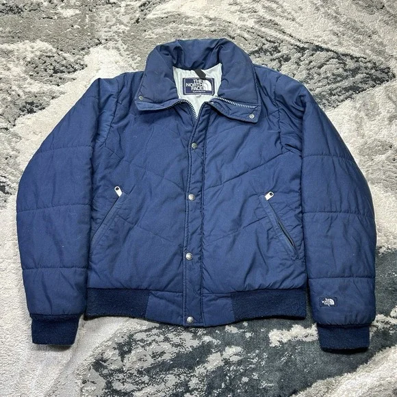 The North Face Vintage‎ 70s Navy Blue Men's M 350 Style Winter Puffer Ski Jacket