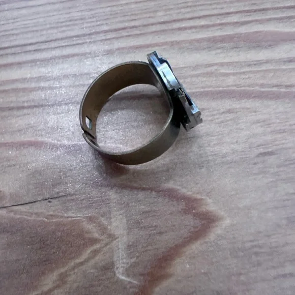 Vintage Mechanical Watch Movement Ring