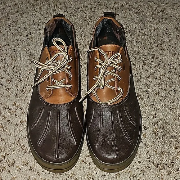 Sperry Top Sider Fowl Weather Chukka Brown Duck Boots