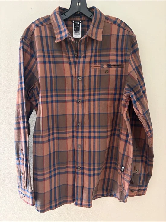 The North Face Men's Plaid Button-Down Shirt