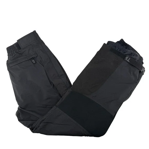 Vintage The North Face Steep Tech Ski Pants Mens M Black Reinforced Side Zip Ski