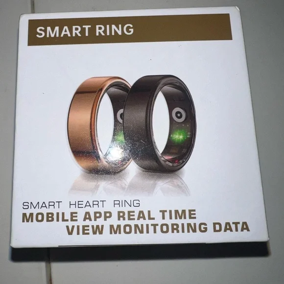 Smart Heart Ring - 1- Black