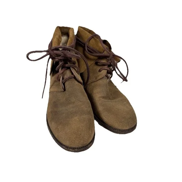 Kors By Michael Kors Suede Chukka Boots Womens‎ 8 Brown Vintage Inspired Coastal