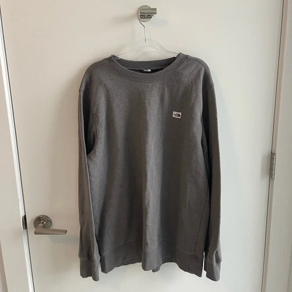 The North Face Gray Crewneck Sweatshirt