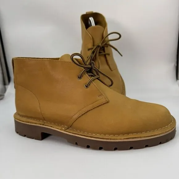 Clarks Overdale Mid 261687237085 Mens Brown Nubuck Lace Up Chukkas Boots 9.5M