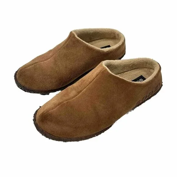 Sorel Suede Slippers Youth Size 5