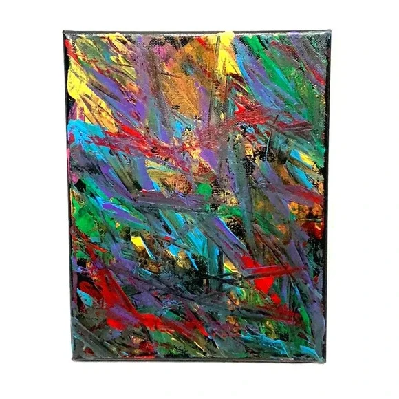 “The Darkness and the Light” original art - 8”x10”