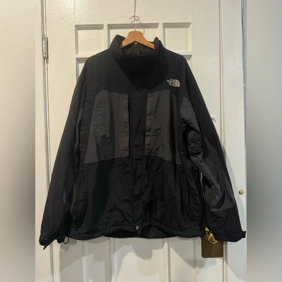 The North Face Black and Dark Gray Outdoor Jacket