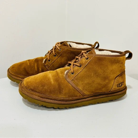 UGG Neumel Lace Up Sheepskin Chukka Boots Men’s‎ Size 12