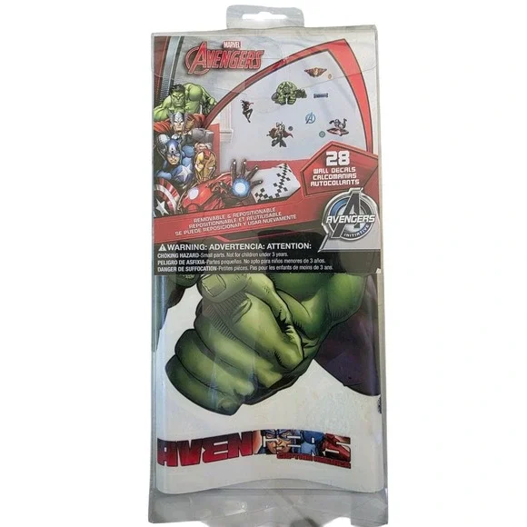 Marvel Comics Wall Decals Removable & Repositionable Made in USA