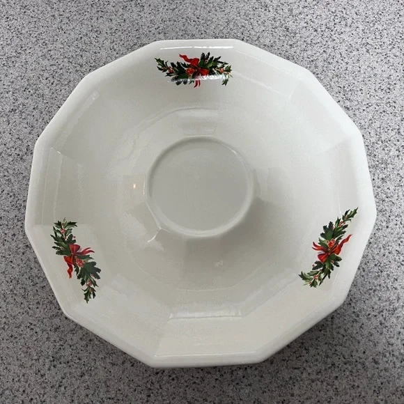 Pfaltzgraff Christmas Heritage Chip & Dip Platter