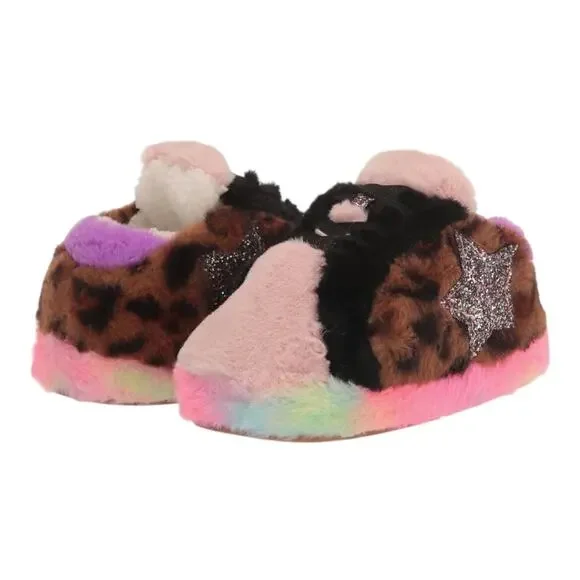 Steve Madden Girl's Tara Colorful Slipper Size XS Kids 11-12