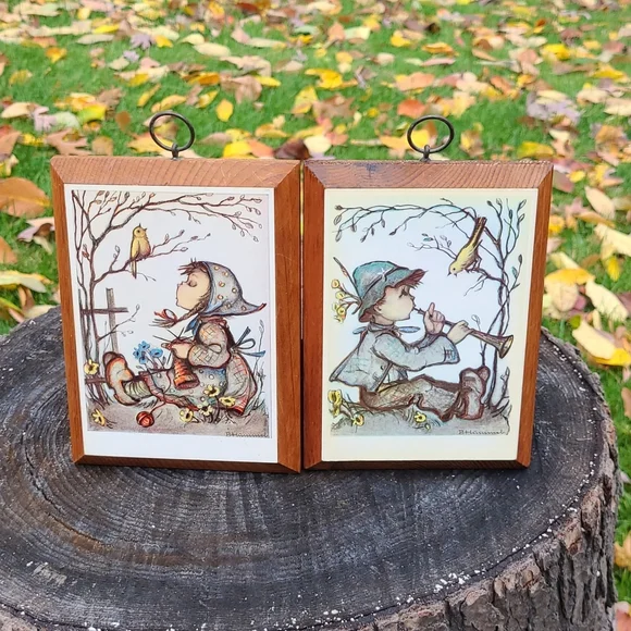Vintage Hummel Wall Plaques